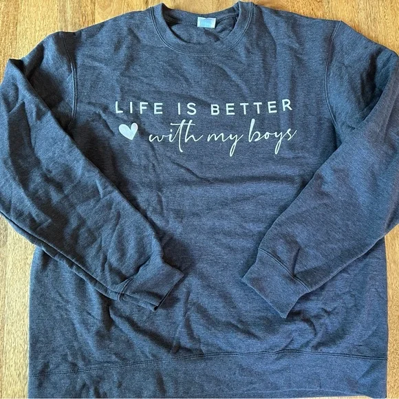 “Boy Mom” Top Bundle, Size Large - Picture 3 of 4